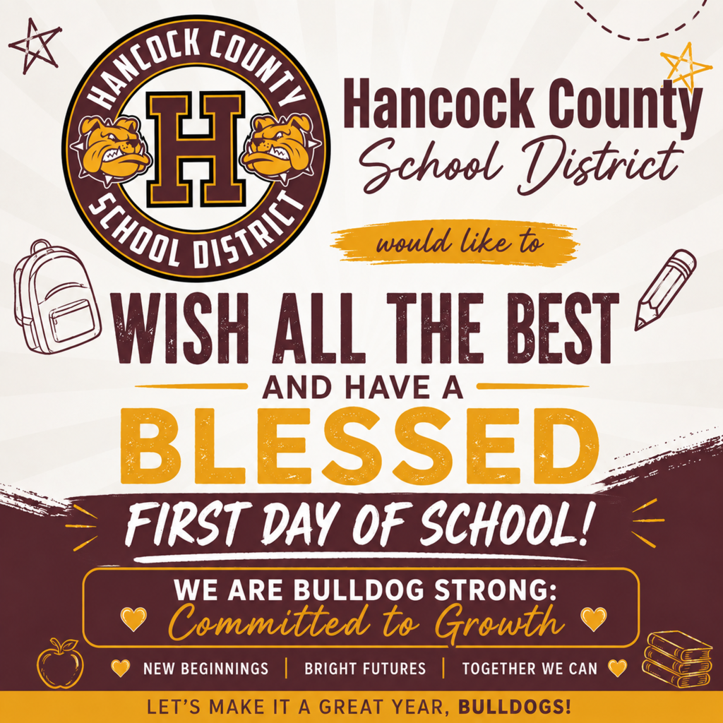 First day of school flyer