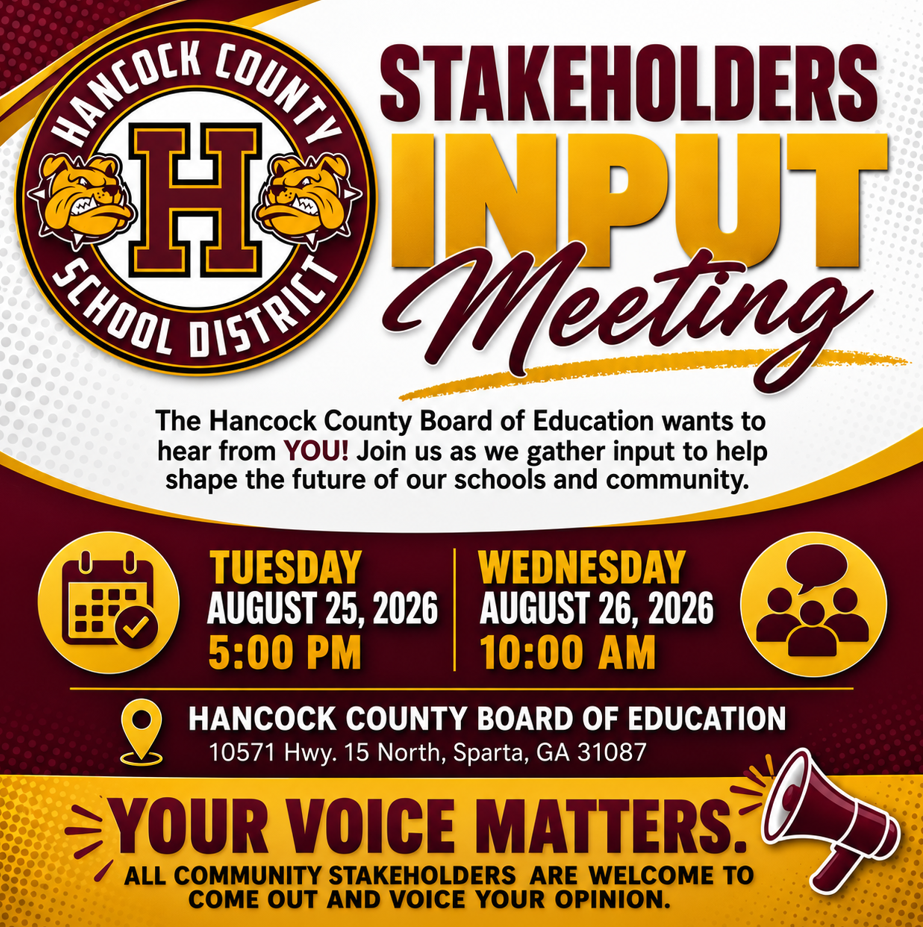 Stakeholders Input Meeting
