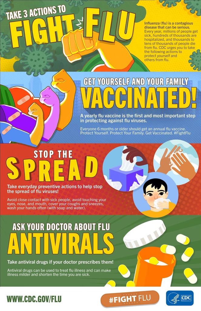 Three Steps To Fight Flu