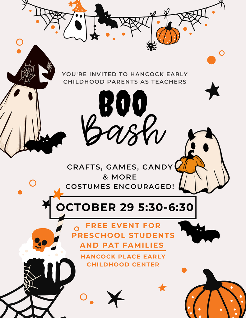 Orange Black Illustrative Halloween Party Invitation Flyer