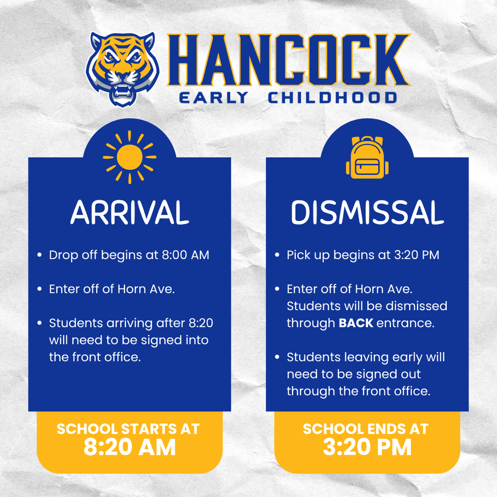 Preschool Arrival & Dismissal