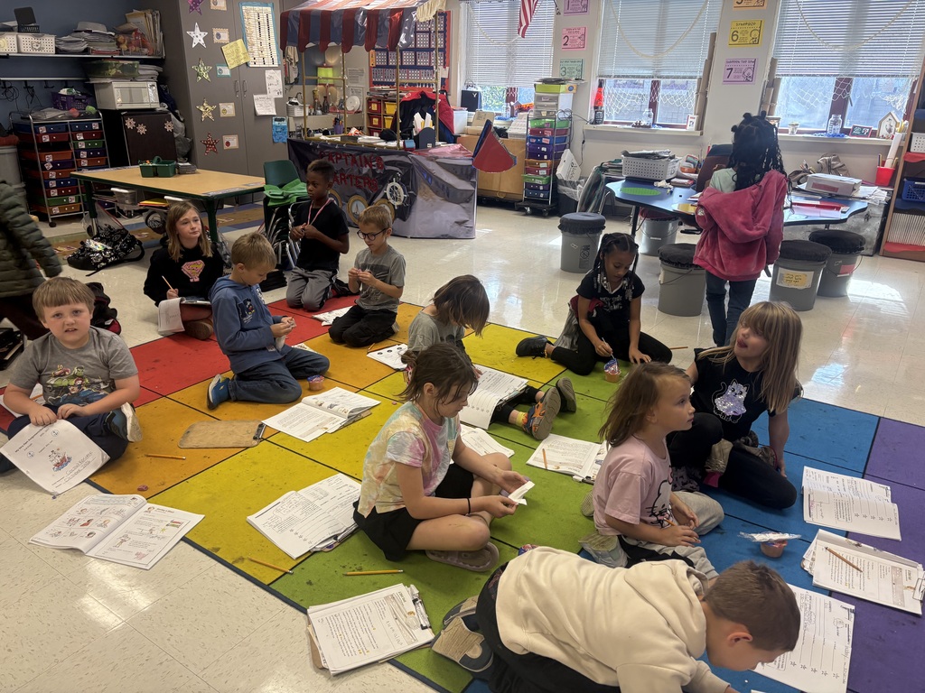 Students in class