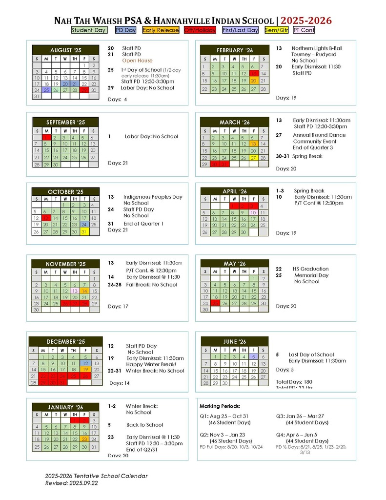2025-2026 School Calendar_Revised
