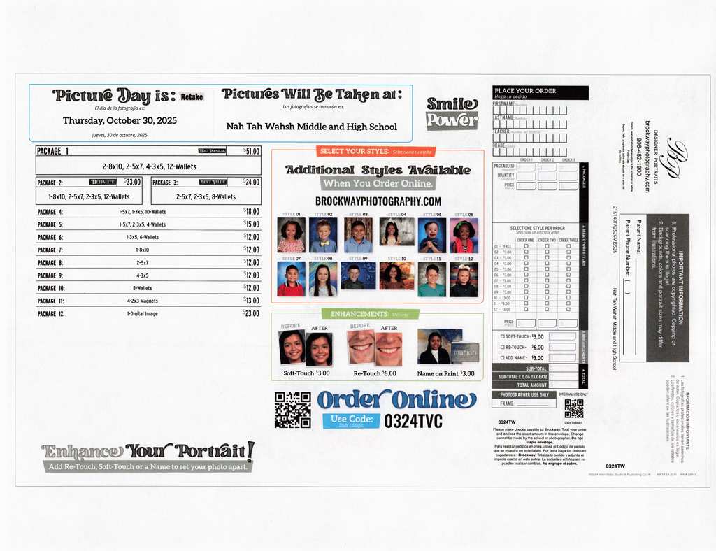 Photo Reorder form
