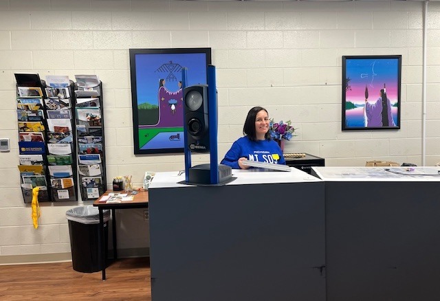 Successful Secretary of State Registration at Hannahville School!