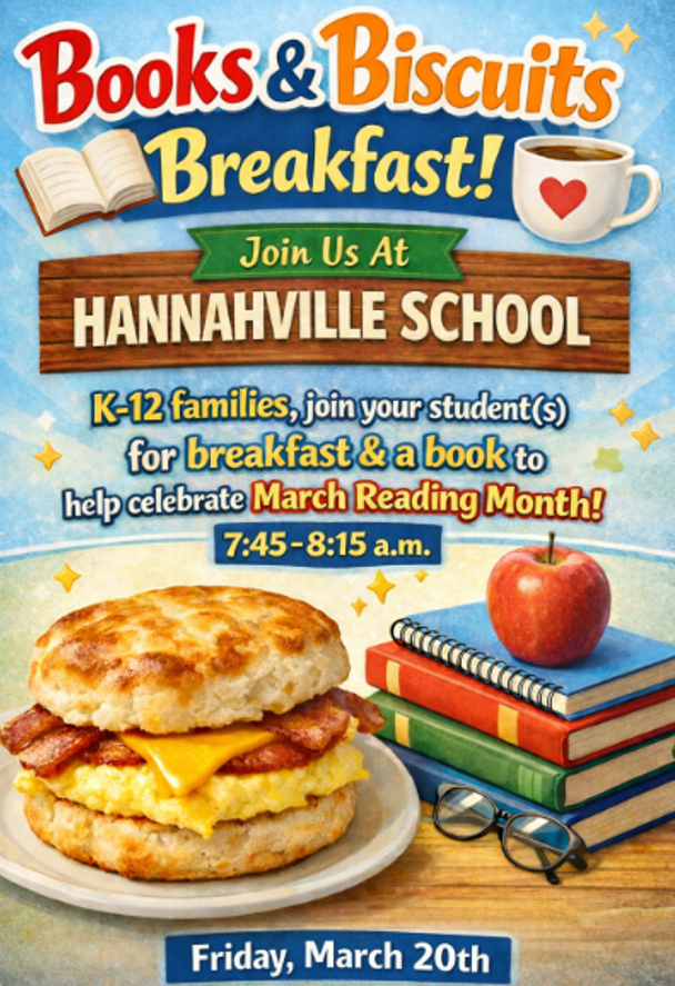 Books and Biscuits - March 20th