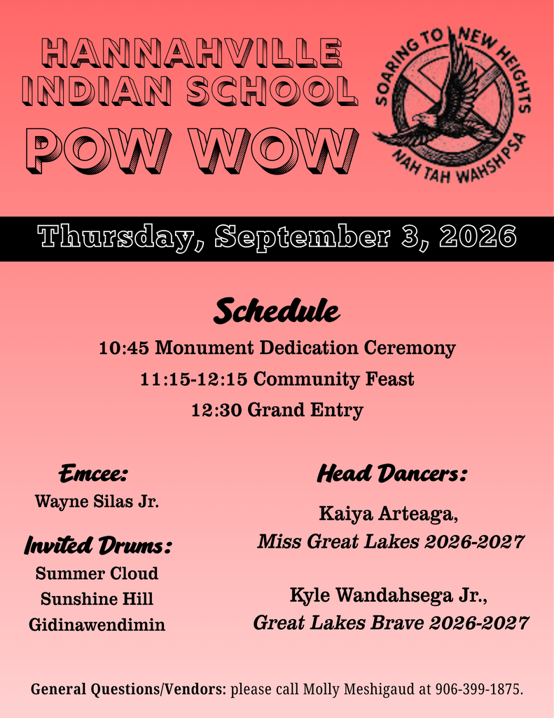 September 3rd, 2026 - PowWow and Monument Dedication Ceremony