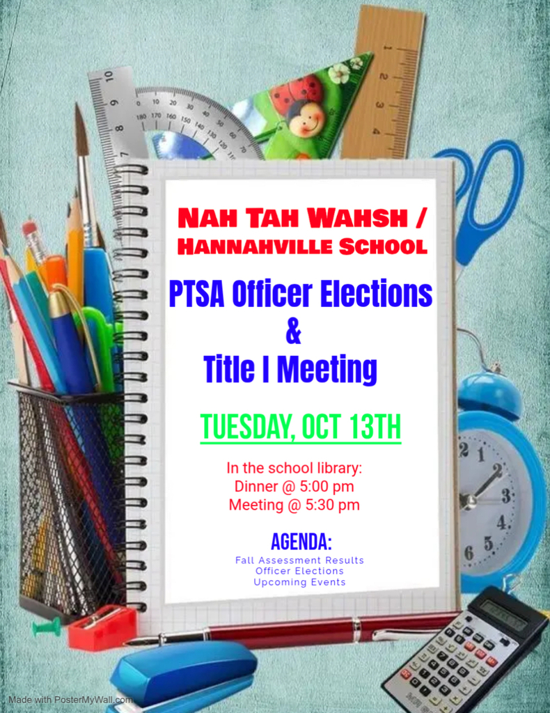 PTSA/Title I Meeting - Oct 13th
