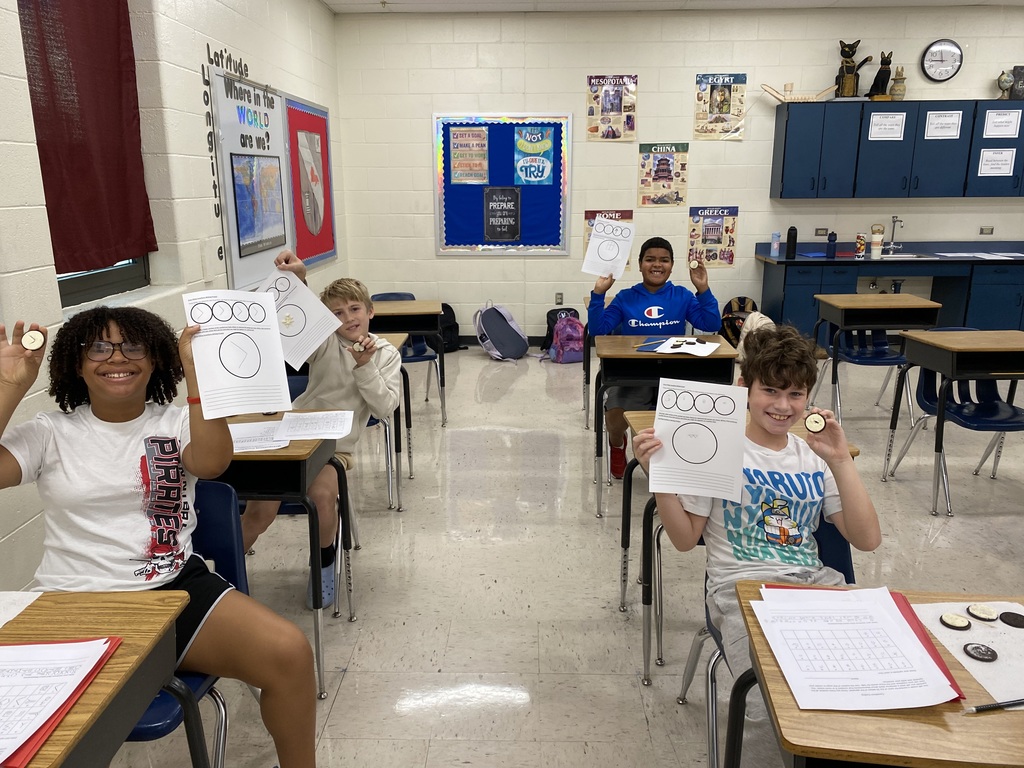 ELA students with Oreos