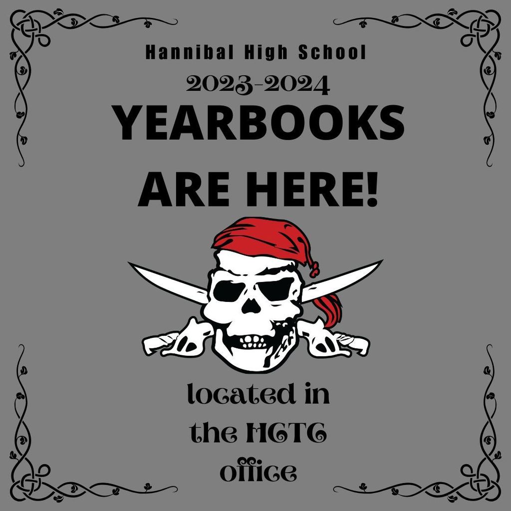 2023-2024 yearbooks are here! Located in the HCTC office