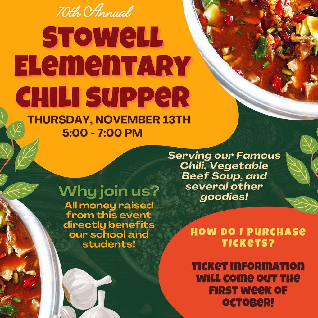 Chili Supper Flyer