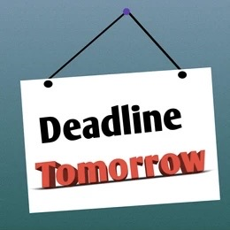 due tomorrow 