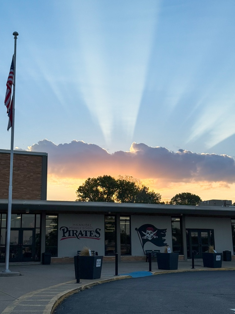 sunrise over hmsHMS