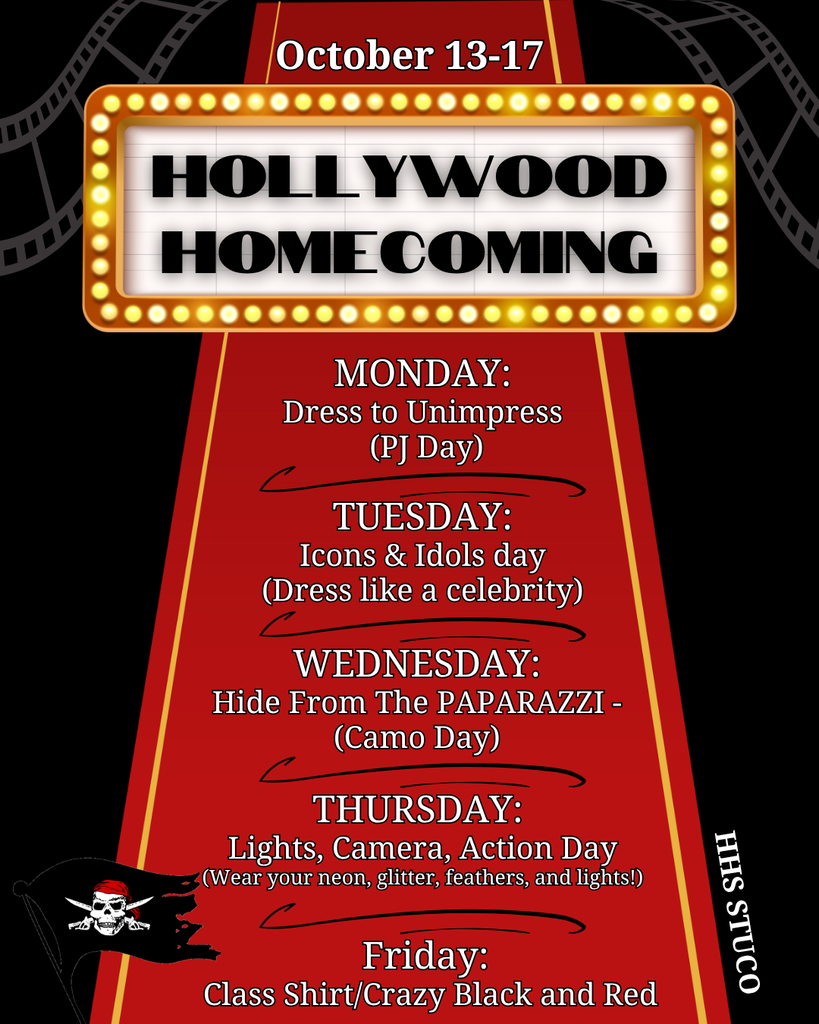 HOCO dress up day graphic