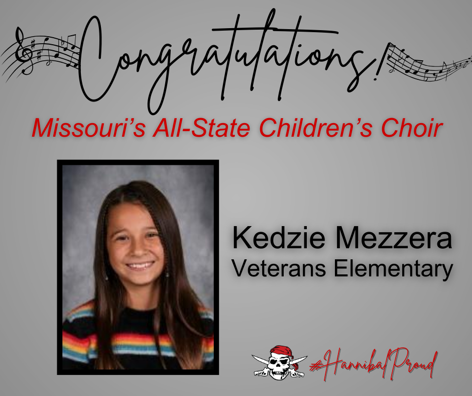 Kedzie Mezzera  - All State Choir Graphic