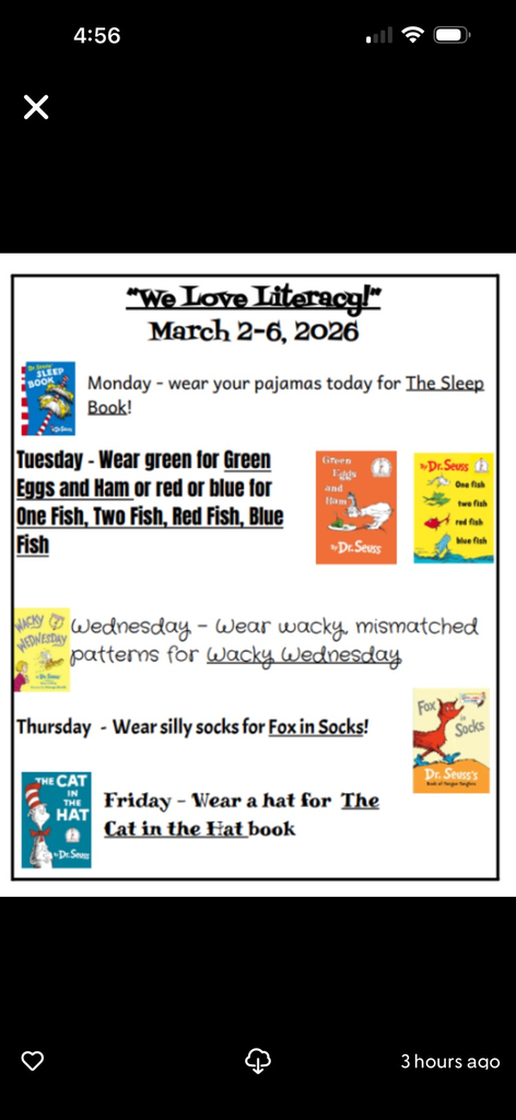 literacy dress up days