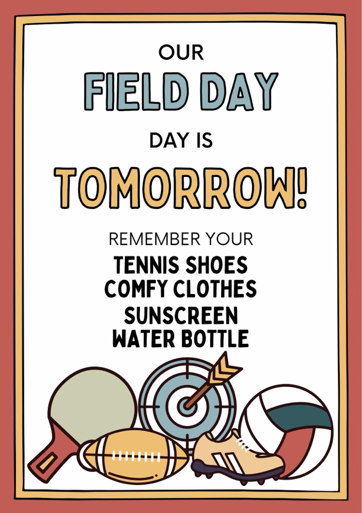field day reminders