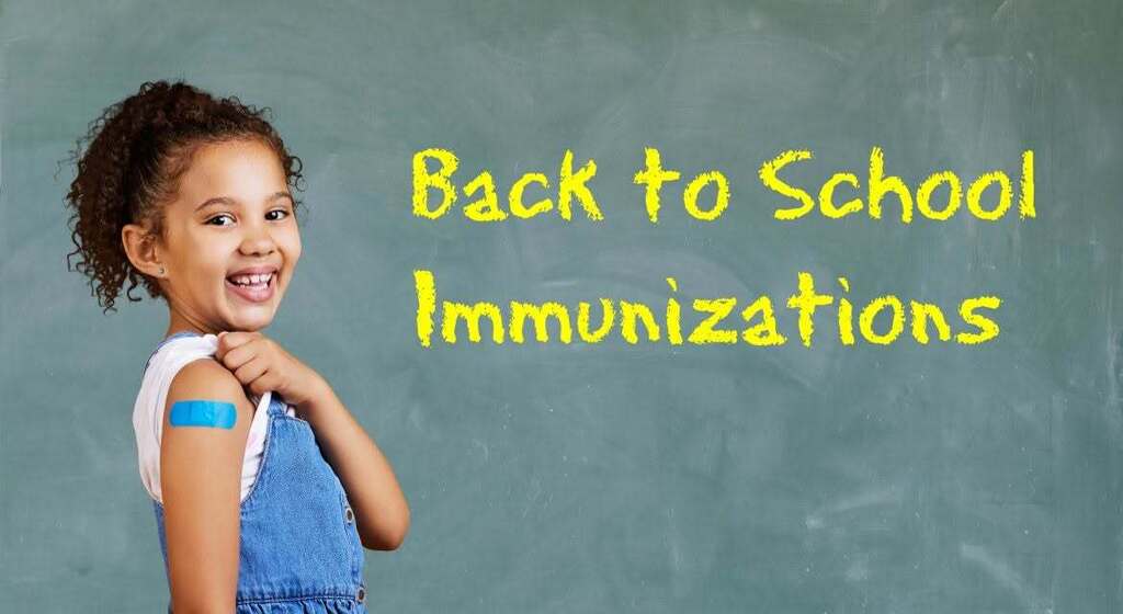 back to school immunizations