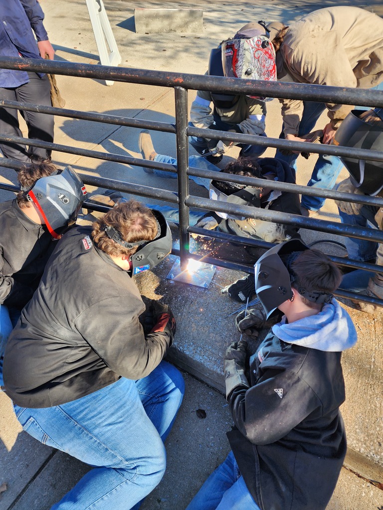 Welding Students 