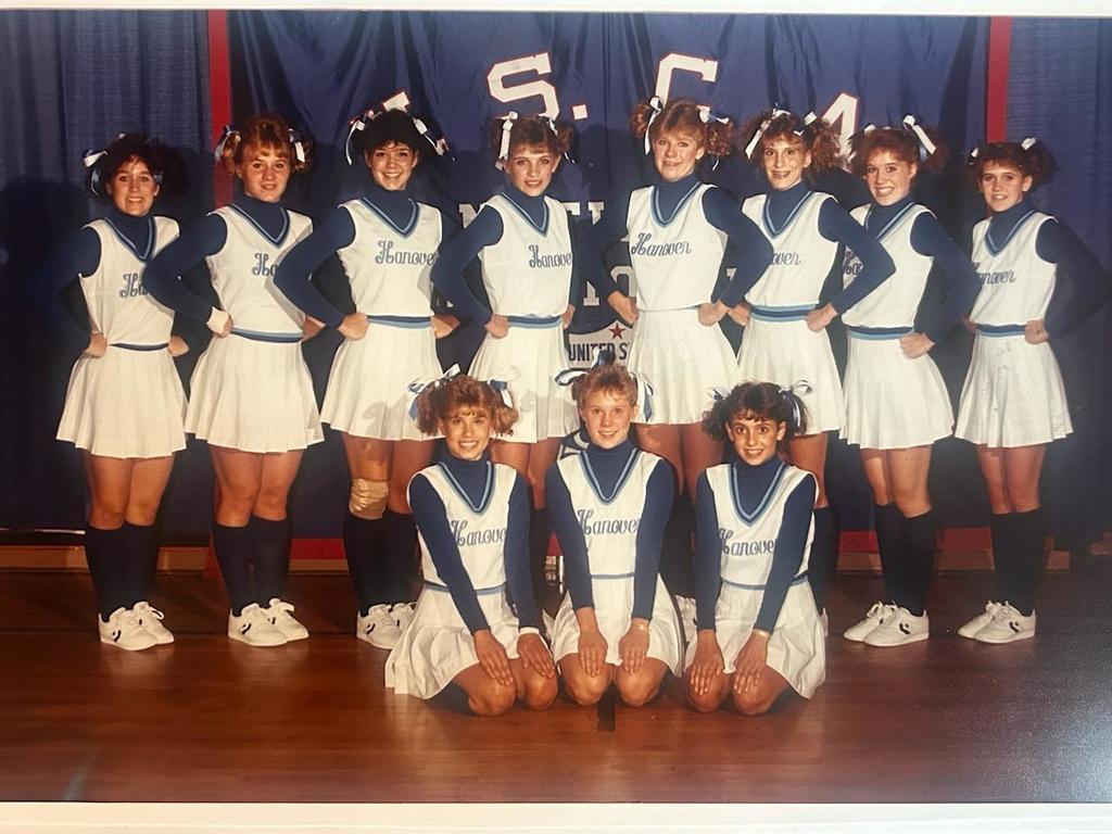 1987 Hanover Area Cheerleading Team
