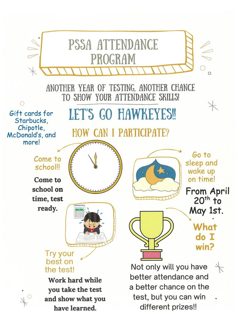 PSSA Attendance Program