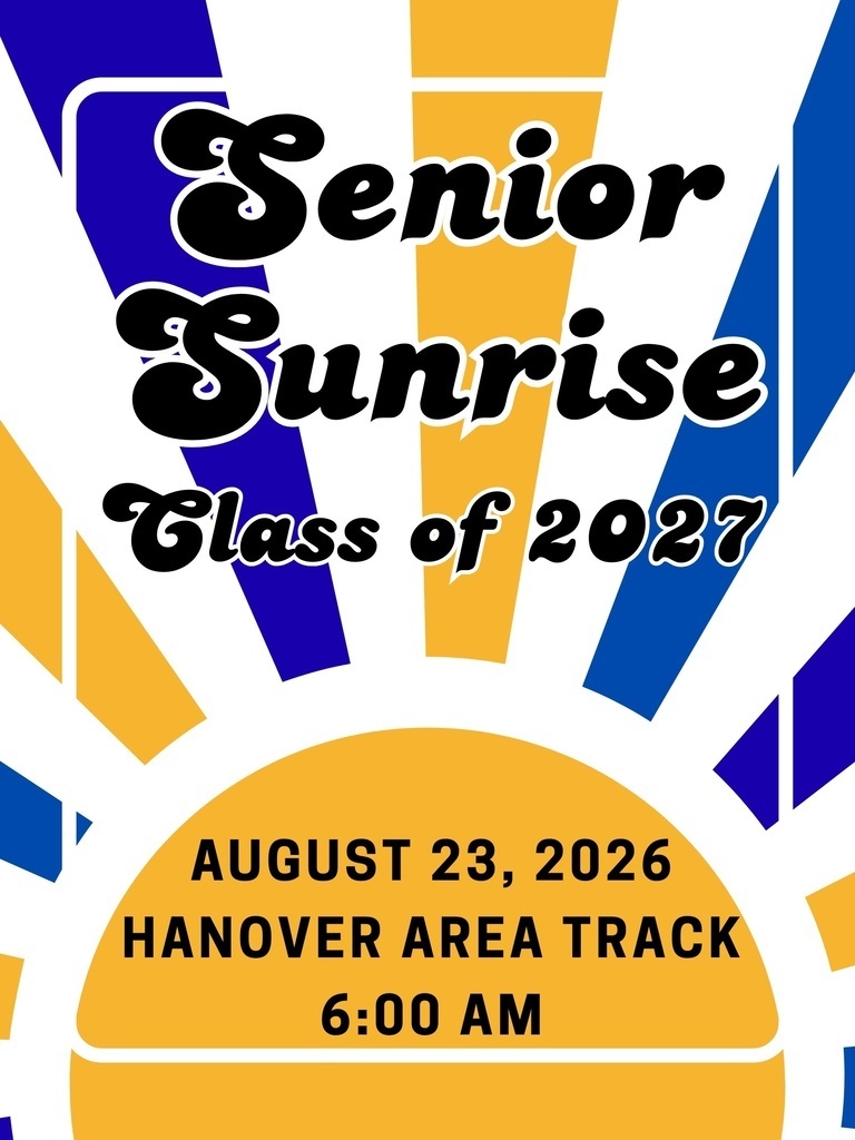 Senior Sunrise Class of 2027 poster