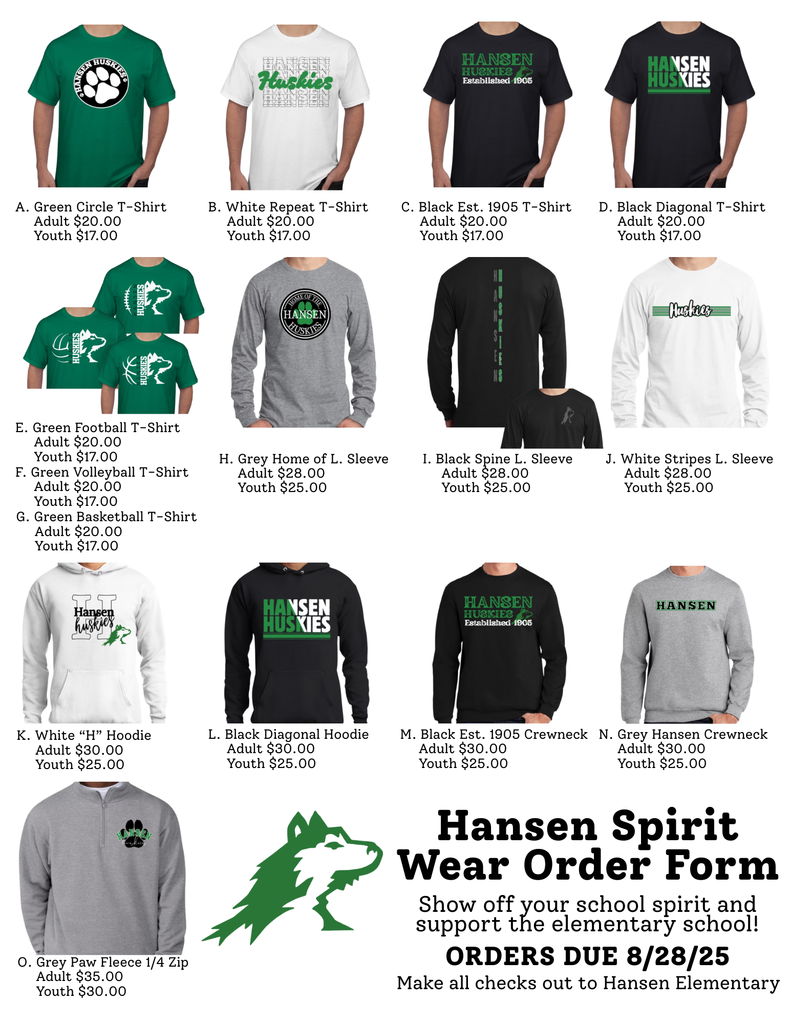 Spirit Wear images