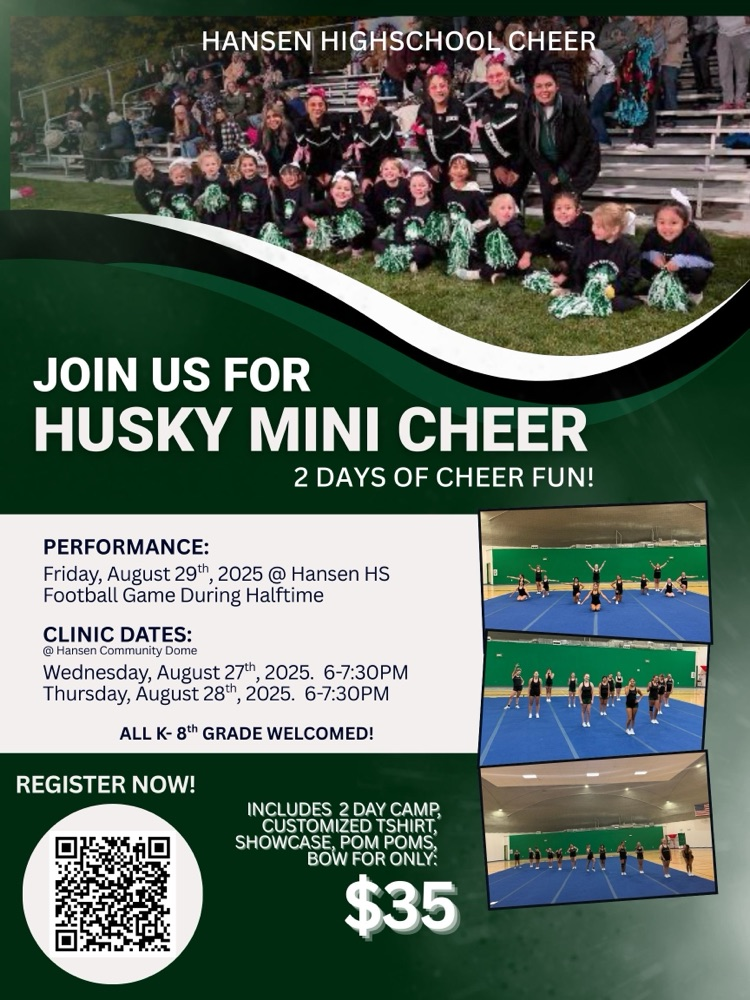 Husky mini cheer camp