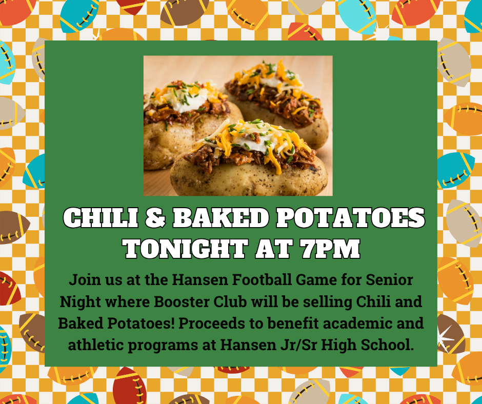 Chili and Baked Potatoes