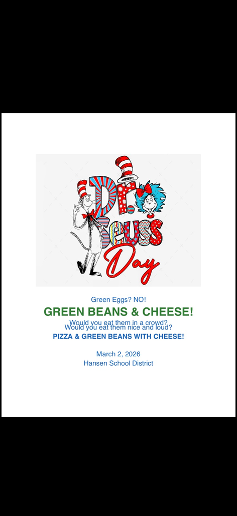 Dr Seuss birthday 🎉 