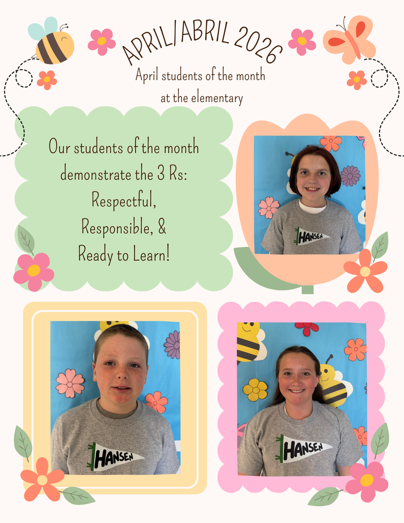 We are so thankful to these students that model the 3 Rs!