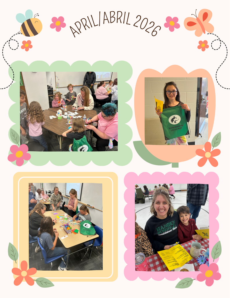 Students also made bookmarks and played games. 
