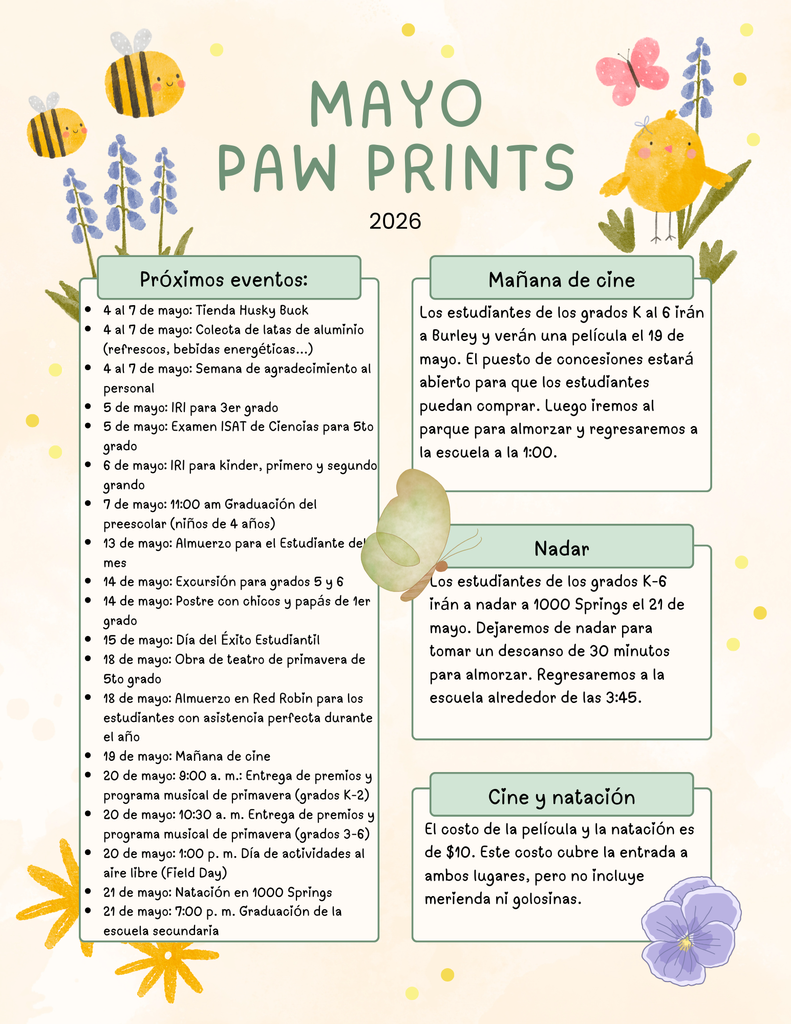 Mayo Paw Prints