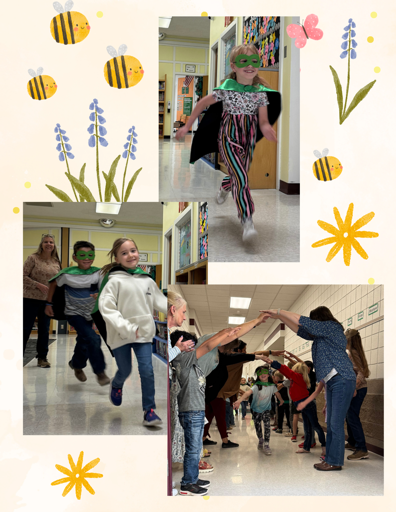Our new tradition of the monthy Amira parade for students that grew the most for the month