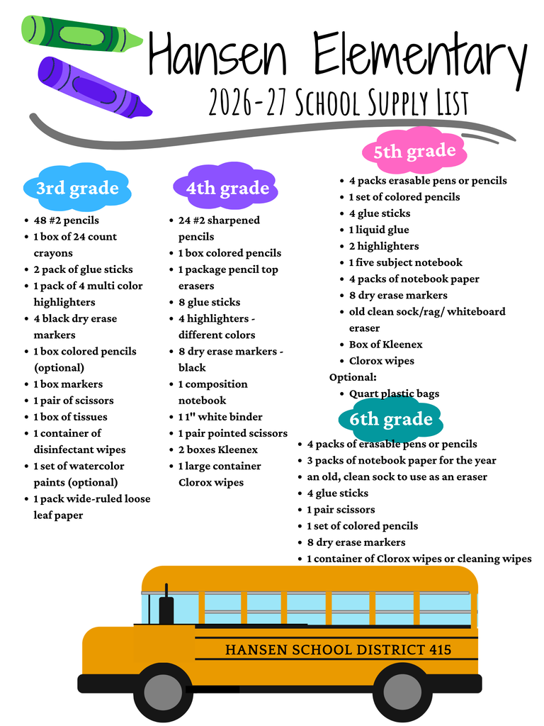 Grades 3-6