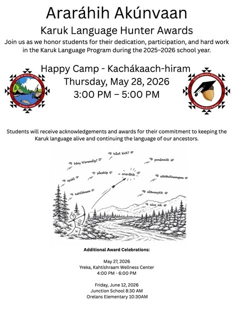 Karuk Language Hunter Awards