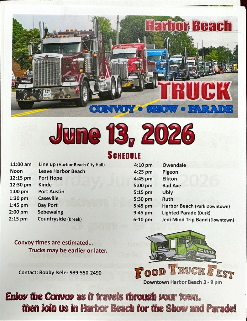 Harbor Beach Truck Show