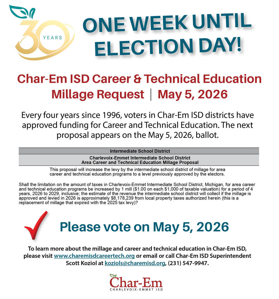 Char-Em Millage