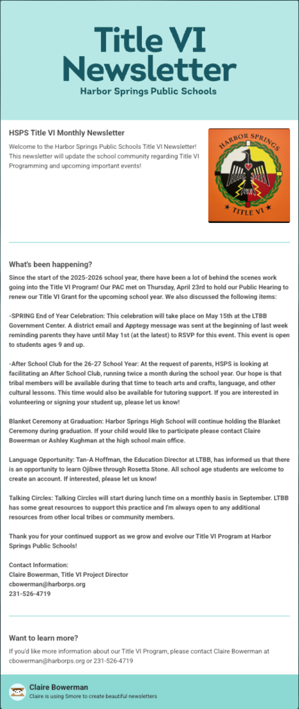 Title VI Newsletter