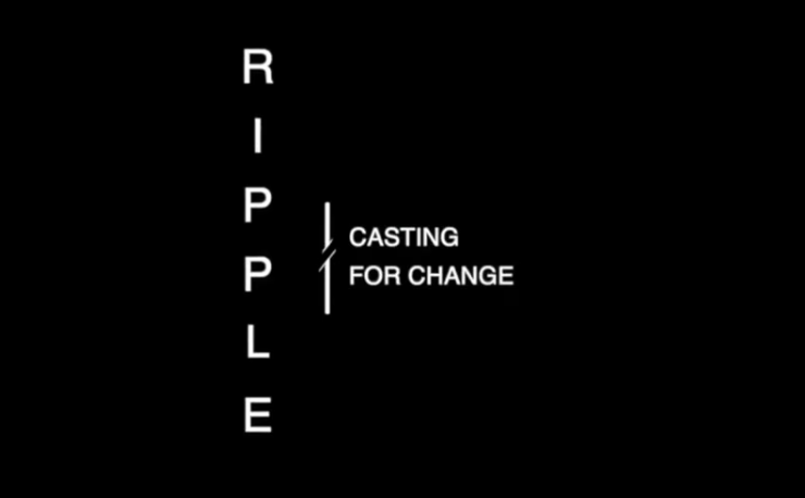RIPPLE Casting for change title page