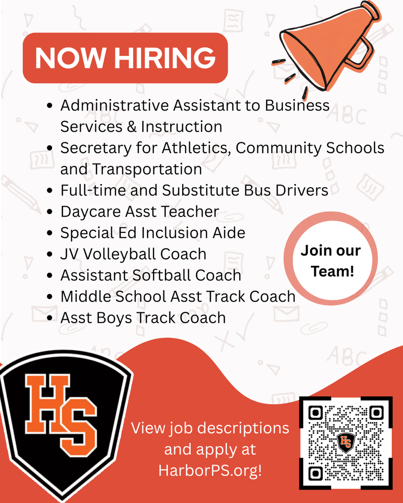 All of the district's current available jobs