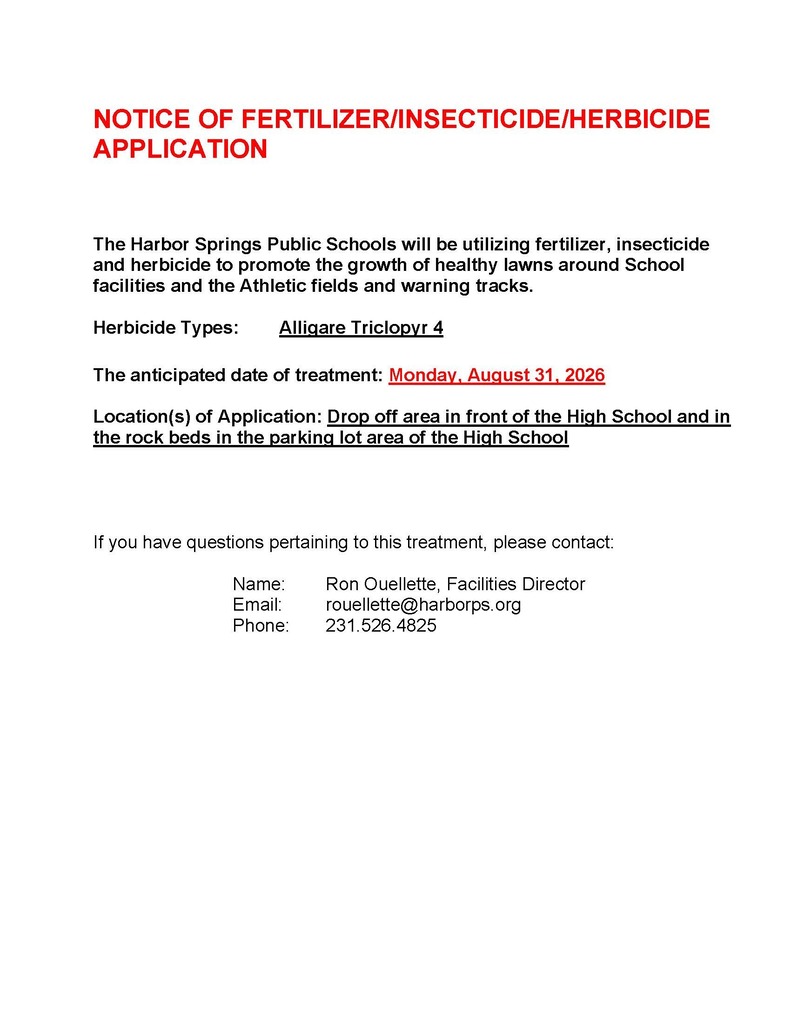 Pesticide Notice