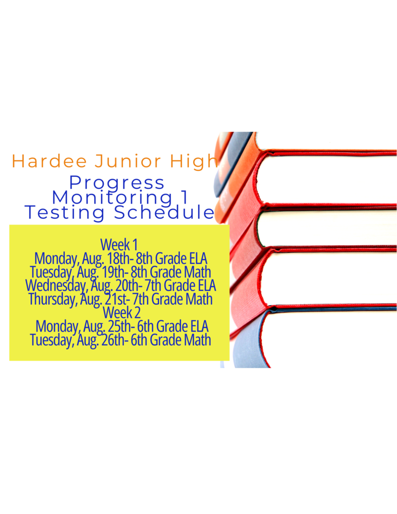 Testing Schedule