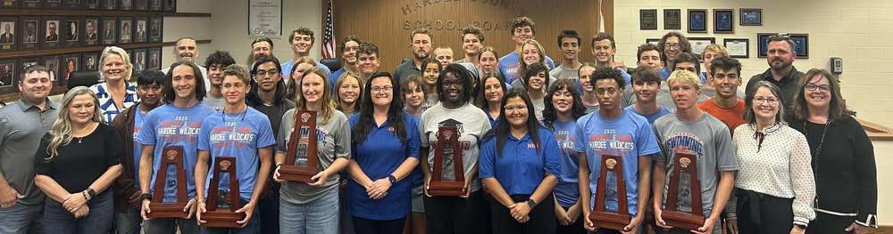 the mens and womens swim teams