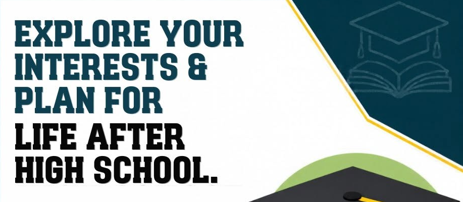 Explore your interests and plan for life after high school