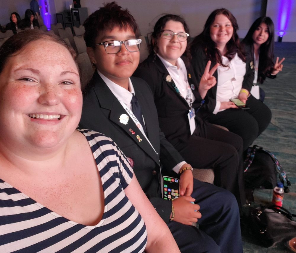 four outstanding students represent us at the Florida HOSA State Leadership Conference