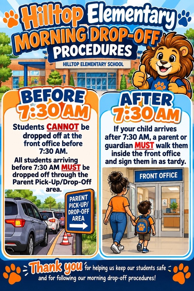 drop off procedures 