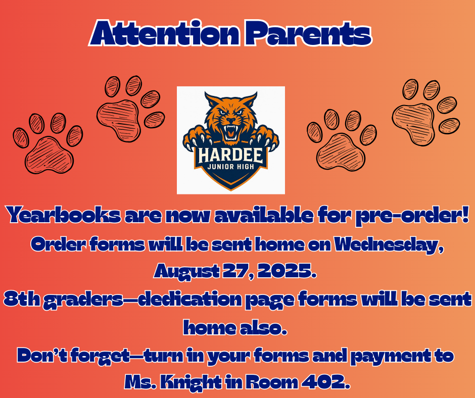 Yearbook Pre-Sale Flyer