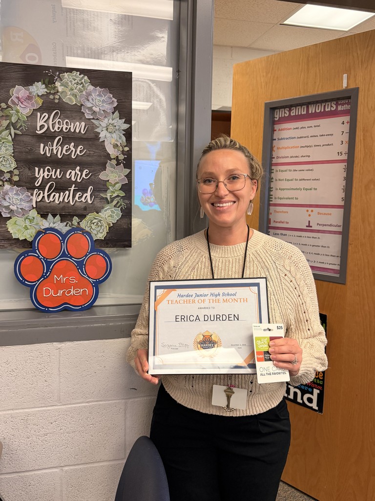 Teacher of the Month