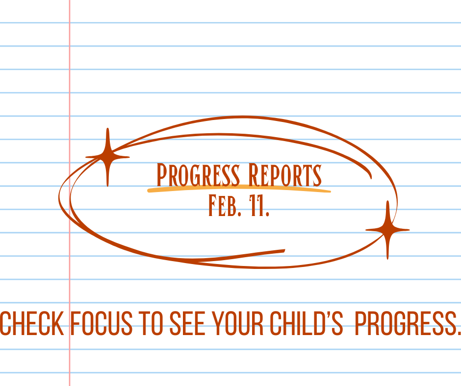 Progress Reports on Feb. 11th